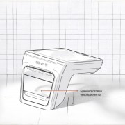 Крышка лотка в сборе для Эвотор 7.3 арт. 001823