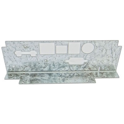 Металлическая панель разъемов для Атол 77Ф Металлическая панель разъемов для Атол 77Ф