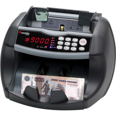 Счетчик банкнот передней загрузки Cassida 6650 I/IR Антистокс Счетчик банкнот передней загрузки Cassida 6650 I/IR Антистокс