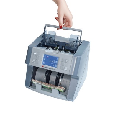 Счетчик банкнот с функцией определения номинала Cassida Advantec 75 Value Счетчик банкнот с функцией определения номинала Cassida Advantec 75 Value