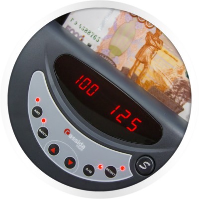 Счетчик банкнот задней загрузки Cassida Tiger I/IR Антистокс Счетчик банкнот задней загрузки Cassida Tiger I/IR Антистокс