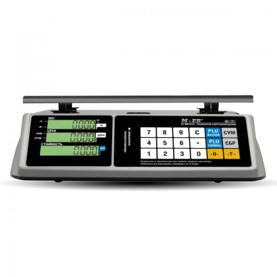 Весы Mercury M-ER 328 AC "TOUCH-M" RS-232 и USB Весы Mercury M-ER 328 AC "TOUCH-M" RS-232 и USB