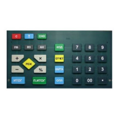Клавиатура резиновая АВЛГ 417.05.03 для Меркурий 130Ф Клавиатура резиновая АВЛГ 417.05.03 для Меркурий 130Ф