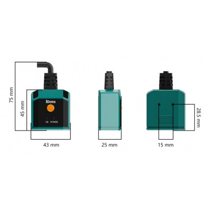 Промышленный сканер штрих кода iData DM1200 Промышленный сканер штрих кода iData DM1200