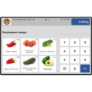 Торговые настольные весы MK-15.2-SL1000(10") с печатью этикеток