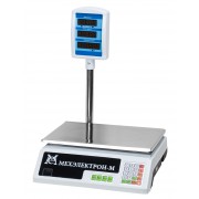 Торговые настольные весы ВР4900-30-2Д-АБ 05 LCD