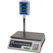 Торговые настольные весы ВР4900-30-2Д-АБ 05 LCD