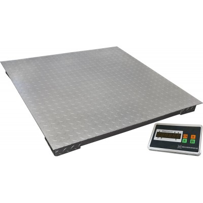 Промышленные напольные весы ВЭТ-1-3000П-2С-ДБ (1м*1м) Промышленные напольные весы ВЭТ-1-3000П-2С-ДБ (1м*1м)