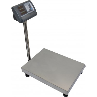 Товарные напольные весы ВЭТ-300-50/100-3С-АБ 600х800 Товарные напольные весы ВЭТ-300-50/100-3С-АБ 600х800