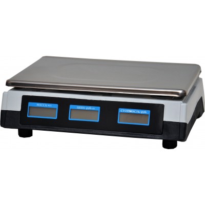 Торговые настольные весы ВР4900-15-2Д-ДБ 06 LED Торговые настольные весы ВР4900-15-2Д-ДБ 06 LED