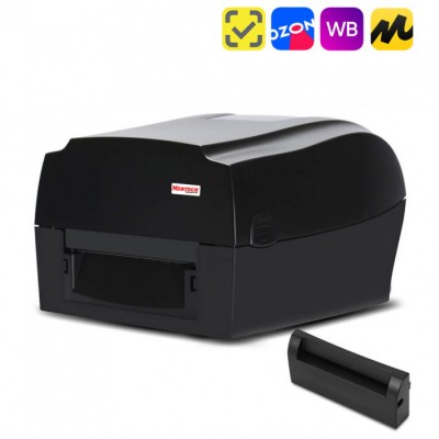 Настольный принтер этикеток MERTECH TLP300 TERRA NOVA с отрезчиком Настольный принтер этикеток MERTECH TLP300 TERRA NOVA с отрезчиком