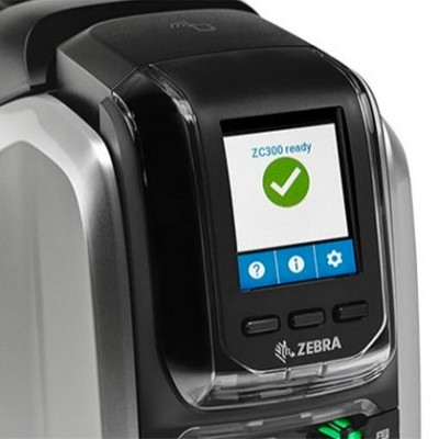Принтер пластиковых карт Zebra ZC300 Принтер пластиковых карт Zebra ZC300