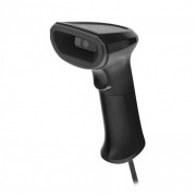Проводной сканер штрих-кода MERTECH NS031 Ai 2Core P2D USB эмуляция RS232 черный, 3м кабель