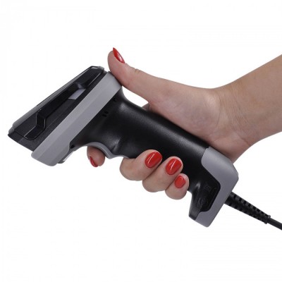 Проводной сканер штрих-кода MERTECH 2420 P2D USB эмуляция RS232 black Проводной сканер штрих-кода MERTECH 2420 P2D USB эмуляция RS232 black