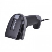 Проводной сканер штрих-кода MERTECH 2425 HR Ai 2Core XLaser USB, эмуляция RS232 Black