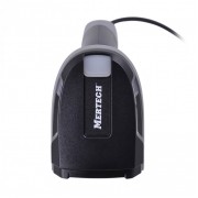 Проводной сканер штрих-кода MERTECH 2425 HR Ai 2Core XLaser USB, эмуляция RS232 Black
