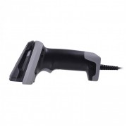Проводной сканер штрих-кода MERTECH 2425 HR Ai 2Core XLaser USB, эмуляция RS232 Black