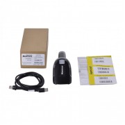 Проводной сканер штрих-кода MERTECH 2425 HR Ai 2Core XLaser USB, эмуляция RS232 Black